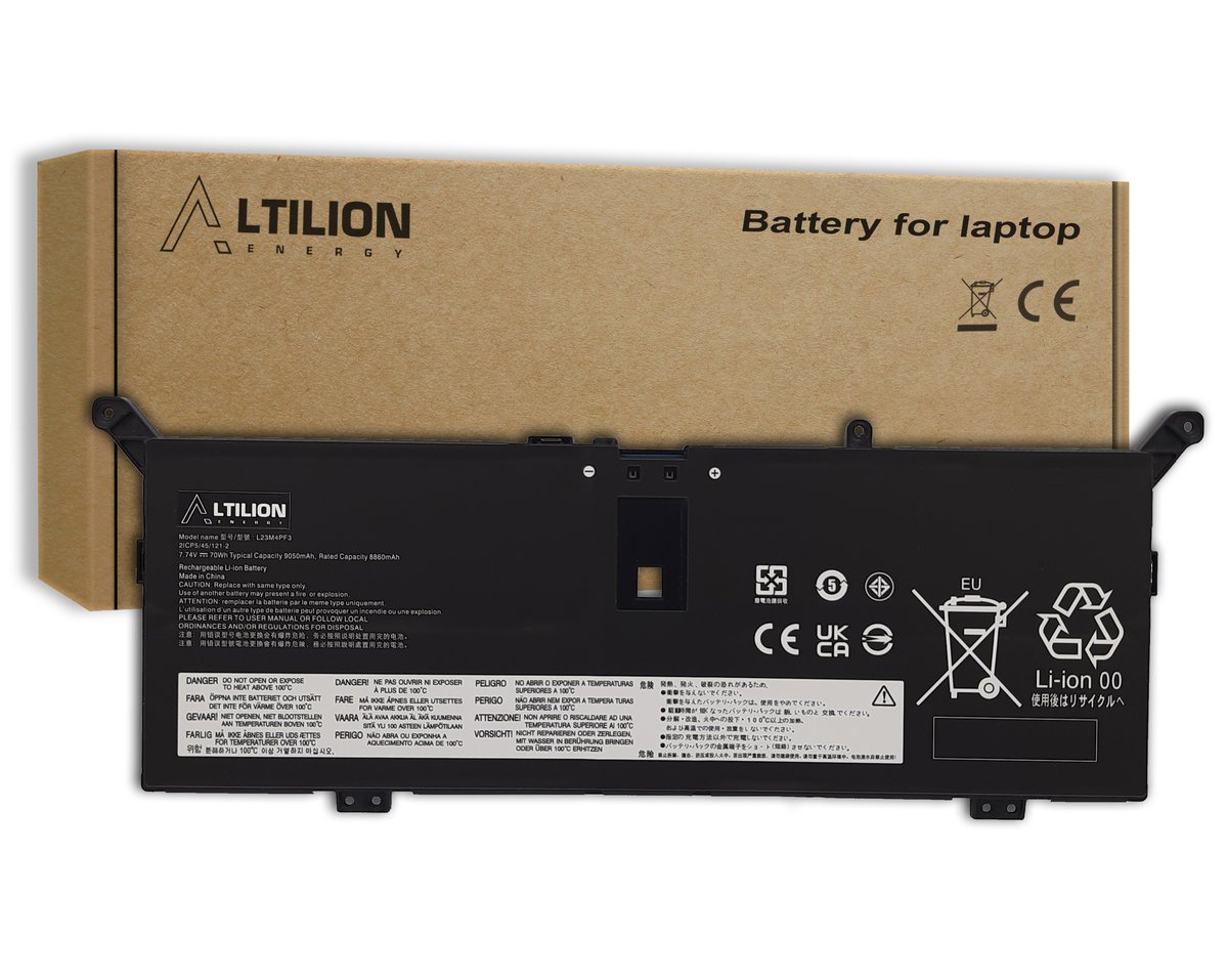 Bateria L23M4PF3 L23C4PF3 do Lenovo Yoga Slim 7-14ILL10 / 15ILL9 / 16ILL10