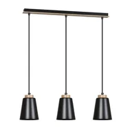 Lampy sufitowe - Emibig Bolero lampa wisząca 3-punktowa czarna 442/3 442/3 - miniaturka - grafika 1