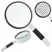 Mikroskopy i lupy - Lupa Klasyczna Szkło Powiększające Soczewka 80 10X - miniaturka - grafika 1