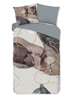 Pościel - Good Morning Komplet pościeli "Zayn" w kolorze szaro-złotym - miniaturka - grafika 1