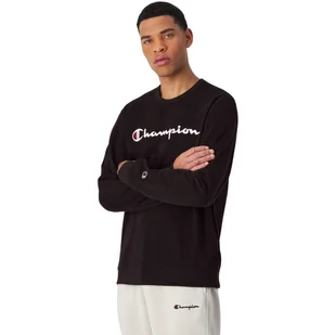 Bluza męska Champion Crewneck Sweatshirt czarna 220727 KK001 L - Bluzy męskie - miniaturka - grafika 1