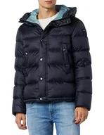 Kurtki męskie - Blauer Kurtki Krótkie Wyściełane Pióro Kurtka Mężczyźni, 888aq Niebieski Int. Akwamaryn, L - miniaturka - grafika 1