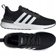 Buty sportowe męskie - Buty Męskie Sportowe Adidas Racer TR21 GZ8184 Czarne 44 - miniaturka - grafika 1