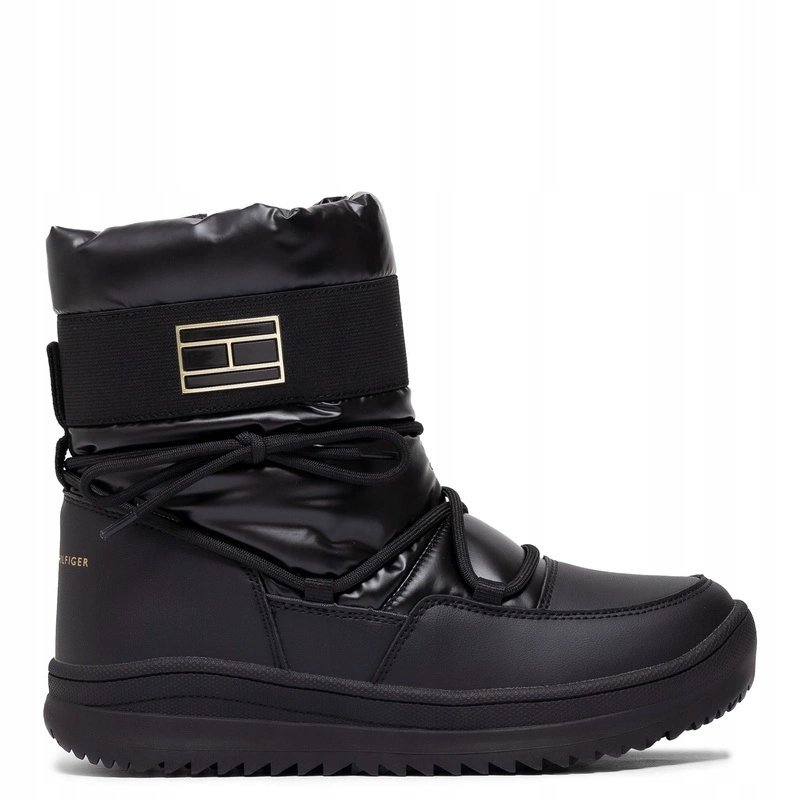 Tommy Hilfiger Śniegowce Damskie Black T3A5-34052-BLACK r.37