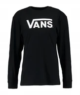 Koszulki męskie - T-Shirt z Długim Rękawem Classic LS Czarny VANS VN000K6HY281 S - miniaturka - grafika 1