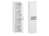 Szafki łazienkowe - Słupek Łazienkowy ATHOS 30 2D P - Uchwyt Czarny Mat - miniaturka - grafika 1