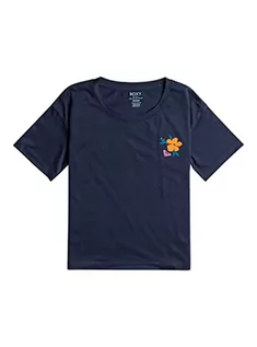 Koszulki dla dziewczynek - ROXY Modna koszulka dziewczęca niebieska 8/S - grafika 1
