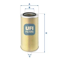Filtry powietrza - Filtr powietrza UFI Filtry 27.802.00 - miniaturka - grafika 1