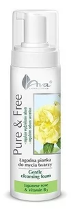 AVA Pure&Free Łagodna Pianka do Mycia Twarzy 150ml AVA-6628 - Pianki do mycia twarzy - miniaturka - grafika 1