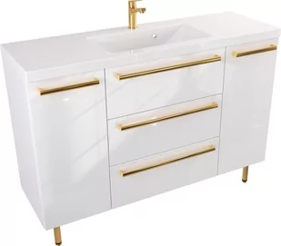 Szafka Umywalkowa Stojąca ATHOS 120 cm D UZ - Szafki łazienkowe - miniaturka - grafika 1