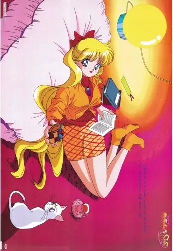 Plakat Anime Bishoujo Senshi Sailor Moon BSSM_128 A3 Custom Manga