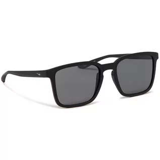 Portfele - Nike Okulary przeciwsłoneczne Circuit EV1195 001 Matte Black/Dark Grey - grafika 1