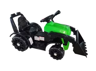 Traktor na Akumulator ZP1001B Z Łyżką Klakson Zielony - Tory, garaże, parkingi - miniaturka - grafika 3