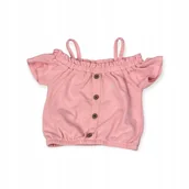 Bluzki damskie - Bluzeczka niemowlęca ramiączka CALVIN KLEIN 3M - Calvin Klein - miniaturka - grafika 1