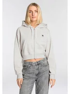 Bluzy damskie - Converse Bluza w kolorze szarym - miniaturka - grafika 1