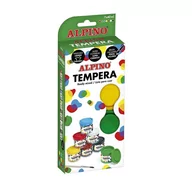 Przybory szkolne - Farby TEMPERA ALPINO 40ml x 7 kolorów - miniaturka - grafika 1
