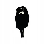 Odzież ciążowa - Czarne body damskie ramiączka VINCE XS - miniaturka - grafika 1