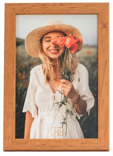 Ramka na zdjęcie drewniana 10x15 PINA miodowa ECO - Ramki na zdjęcia - miniaturka - grafika 1