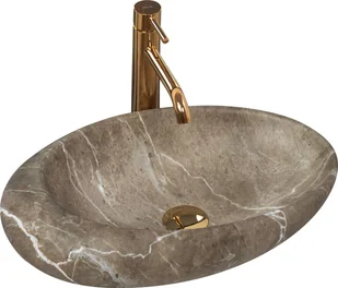 UmywalkaReaREA-U6650 UMYWALKA ROXY B STONE NATURE NABLATOWA // CE.REA.U.ROXY-STONE-B - Umywalki - miniaturka - grafika 1