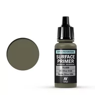 Akcesoria i części modelarskie - Vallejo Podkład akrylowo-poliuretanowy US Olive Drab / 17ml 70608 - miniaturka - grafika 1