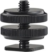 Tulejki, adaptery, redukcje do aparatów - Novoflex Blitzschuhadapter mit 1/4 -Gewinde - miniaturka - grafika 1