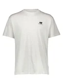 Koszulki i topy damskie - New Balance Koszulka "Uni-ssentials" w kolorze kremowym - miniaturka - grafika 1