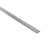 Inne materiały budowlane - Standers Profil płaski aluminiowy 1m 15x2 mm surowy srebrny - miniaturka - grafika 1