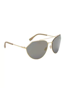 Fendi Okulary przeciwsłoneczne FF M0074/S Złoty - Okulary przeciwsłoneczne - miniaturka - grafika 1