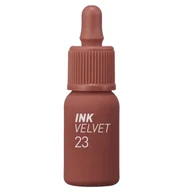Szminki - PERIPERA Ink Velvet pomadka w płynie 23 Nutty Nude 4g - miniaturka - grafika 1