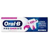 Pasty do zębów - Pasta do zębów dla dzieći Oral-B Pro Junior Early Cavity Defence 6-12 lat 75 ml - miniaturka - grafika 1