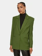 Marynarki i żakiety damskie - Patrizia Pepe Marynarka 8S0494 A106-G163 Zielony Regular Fit - miniaturka - grafika 1