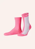 Skarpetki damskie - Cep Skarpety Do Biegania Core Run Edt. Half & Half Mid Cut pink - miniaturka - grafika 1