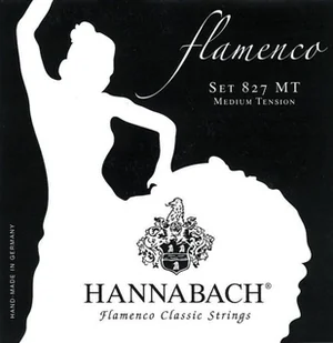 Hannabach Struny do gitary klasycznej seria 827 średnie napięcie Flamenco klasyczny G3 pojedynczy sznurek 652923 - Struny gitarowe  - miniaturka - grafika 1