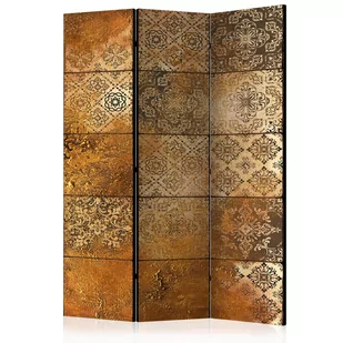 Parawan 3-częściowy - Stare kafelki [Room Dividers] (rozmiar 135x172) - Parawany - miniaturka - grafika 1