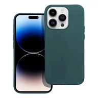 Etui i futerały do telefonów - OEM Futerał matt do iphone 14 pro ciemnozielony - miniaturka - grafika 1
