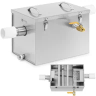 Meble gastronomiczne - Separator oddzielacz tłuszczu gastronomiczny podzlewowy 21 l - miniaturka - grafika 1