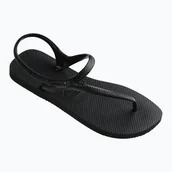 Sandały damskie - Sandały damskie Havaianas Flash Urban black - miniaturka - grafika 1