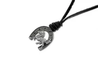 Wisiorki - Wisiorek Damski Z Podkową Talizman Amulet - miniaturka - grafika 1