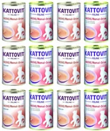 Mokra karma dla kotów - Kattovit Drink Niere/Renal kurczak/kaczka 12x135ml puszka - miniaturka - grafika 1