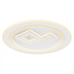 Globo Valeria 48455-40R plafon lampa sufitowa 1x40W LED 2700-6500K biały/opalizowany - Lampy sufitowe - miniaturka - grafika 1