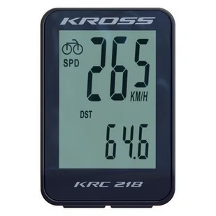 Kross Licznik rowerowy KRC 218 przewodowy 4279 - Liczniki rowerowe - miniaturka - grafika 1