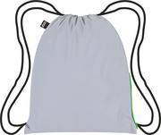 Plecaki - Plecak LOQI Neon mini zielony z powłoką odblaskową - miniaturka - grafika 1