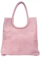 Torebki damskie - Legend ferarra-a torba na ramię, różowy (old pink), 45x5x45 cm (B x H x T) - miniaturka - grafika 1
