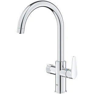Grohe Blue Pure BauCurve Bateria kuchenna wysoka z funkcją filtrowania wody chrom 30580000 - Baterie kuchenne - miniaturka - grafika 1