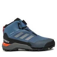 Buty trekkingowe dziecięce - Trekkingi adidas Terrex Winter Mid BOA RAIN.RDY ID0940 Niebieski - miniaturka - grafika 1