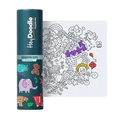 Maty edukacyjne - Mata silikonowa do kolorowania A4 - Słoneczne Bazgrołki - miniaturka - grafika 1