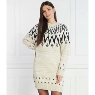 Silvian Heach Sukienka z dodatkiem wełny - Sukienki - miniaturka - grafika 1