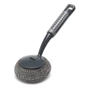 Czarny druciak z rączką Addis Comfigrip - Inne artykuły do sprzątania - miniaturka - grafika 1