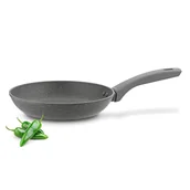 Patelnie - PATELNIA GRANITOWA 24 cm NIEPRZYWIERAJĄCA patelnia INDUKCJA Greys Marble Konighoffer - miniaturka - grafika 1