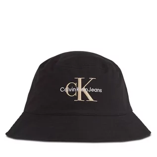 Czapki męskie - Kapelusz Calvin Klein Jeans Monogram Bucket Hat K50K510788 Fashion Black 0GQ - grafika 1